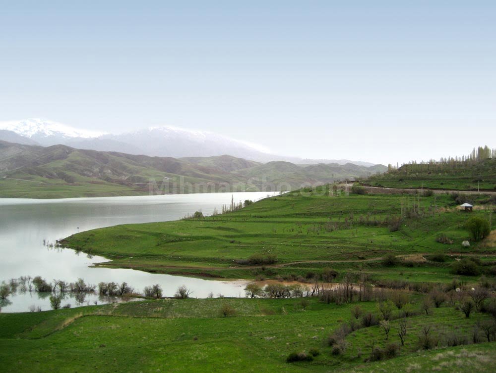 طالقان (منزل آیة الله طالقاني و شلال كركبود و گردنه هزار چم و إمام زاده غازي مير سعيد و سد وبحيرة طالقان)